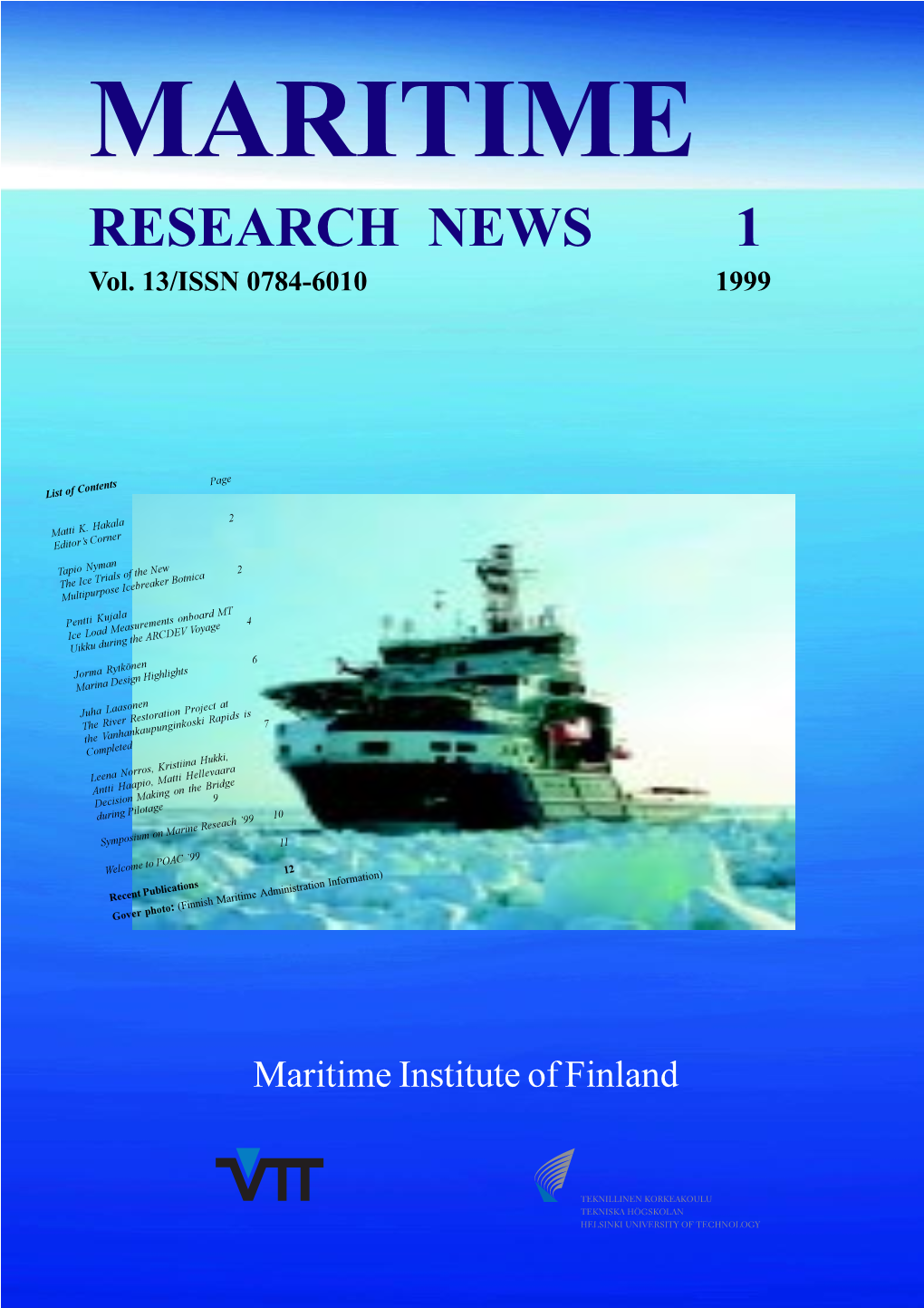 RESEARCH NEWS 1 Vol