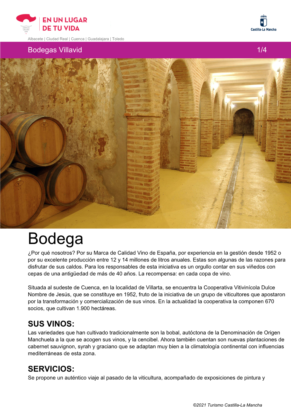 Descargar Guía De Viaje Bodegas Villavid