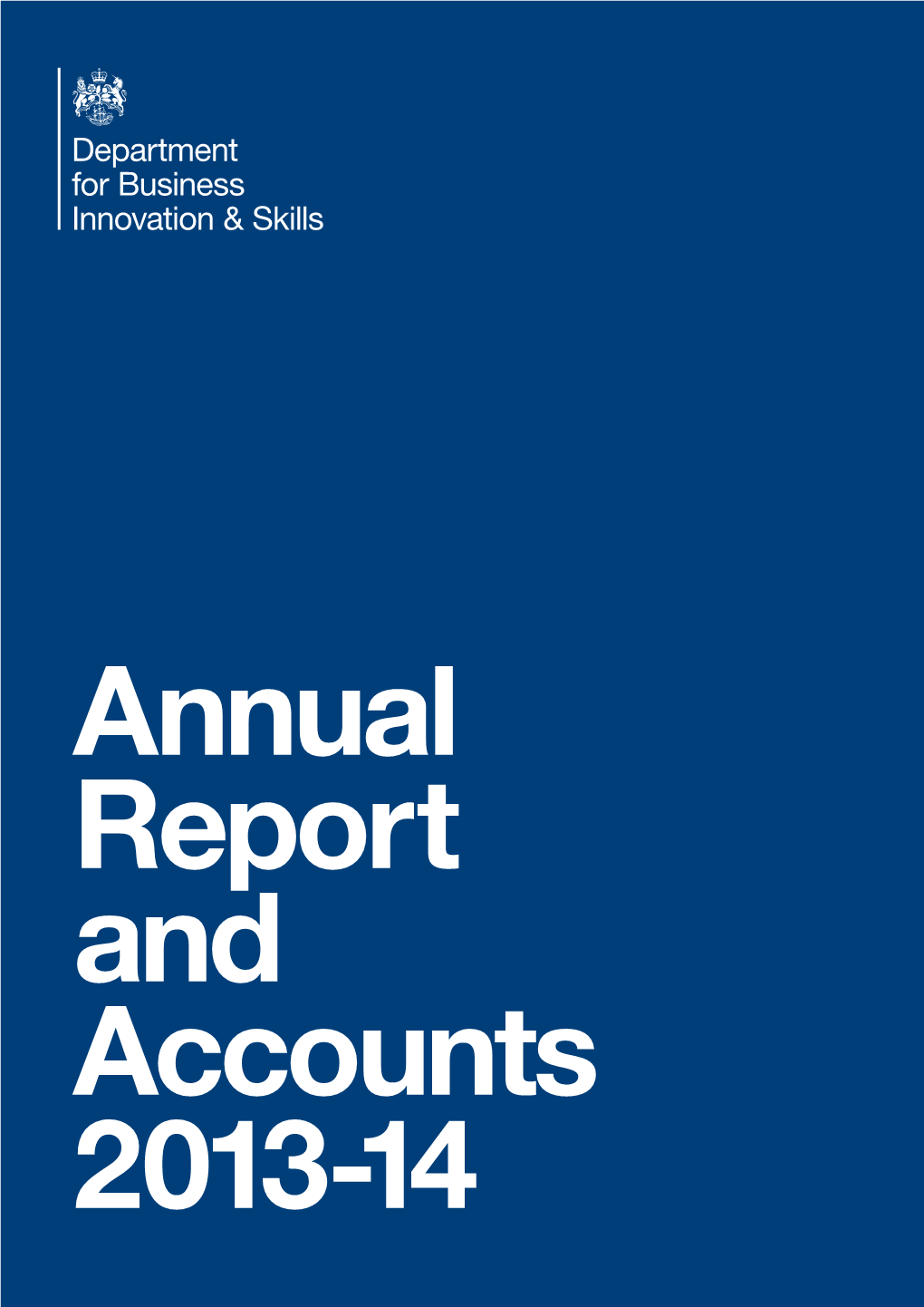 BIS Annual Report and Accounts 2013