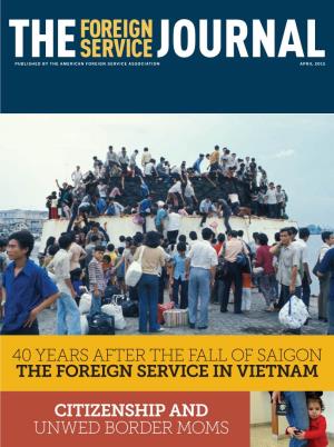 The Foreign Service Journal, April 2015