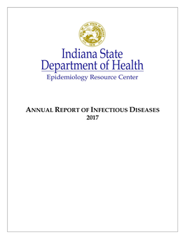 2017 Indiana Report of Infectious Diseases