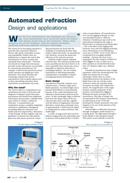 Automated Refraction Design and Applications Relax Accommodation