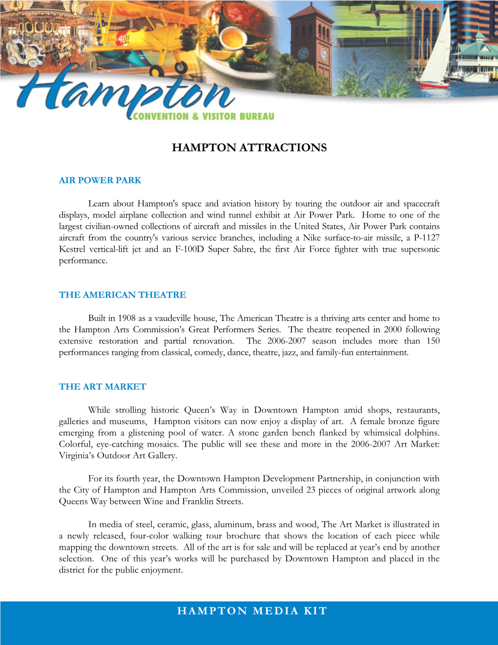 Hampton Attractions