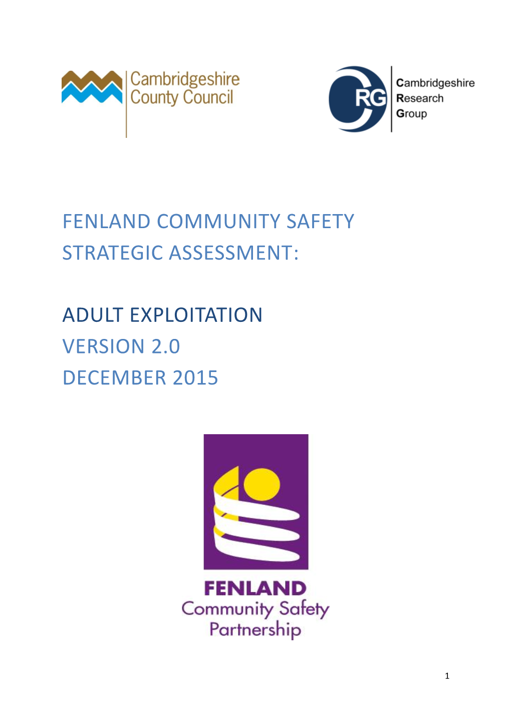 Fenland Community Safety Strategic Assessment
