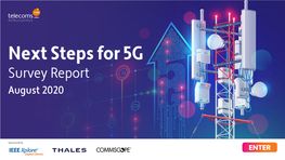 Next Steps for 5G – Survey Report