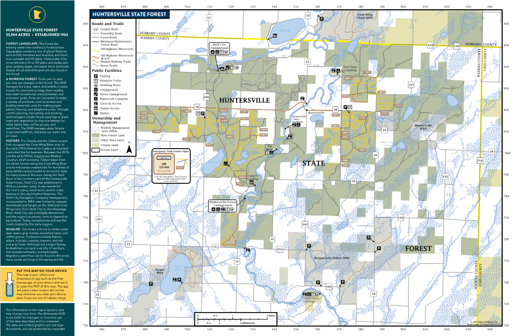 Huntersville State Forest Guide And