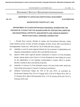 Withdraw Government Notice No. 670 of 29 July 2010, As Amended by Government Notices Nos