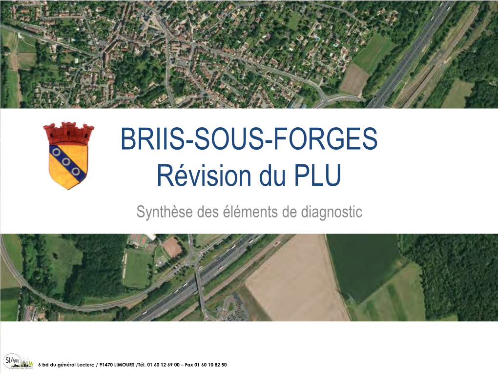 BRIIS-SOUS-FORGES Révision Du PLU Synthèse Des Éléments De Diagnostic