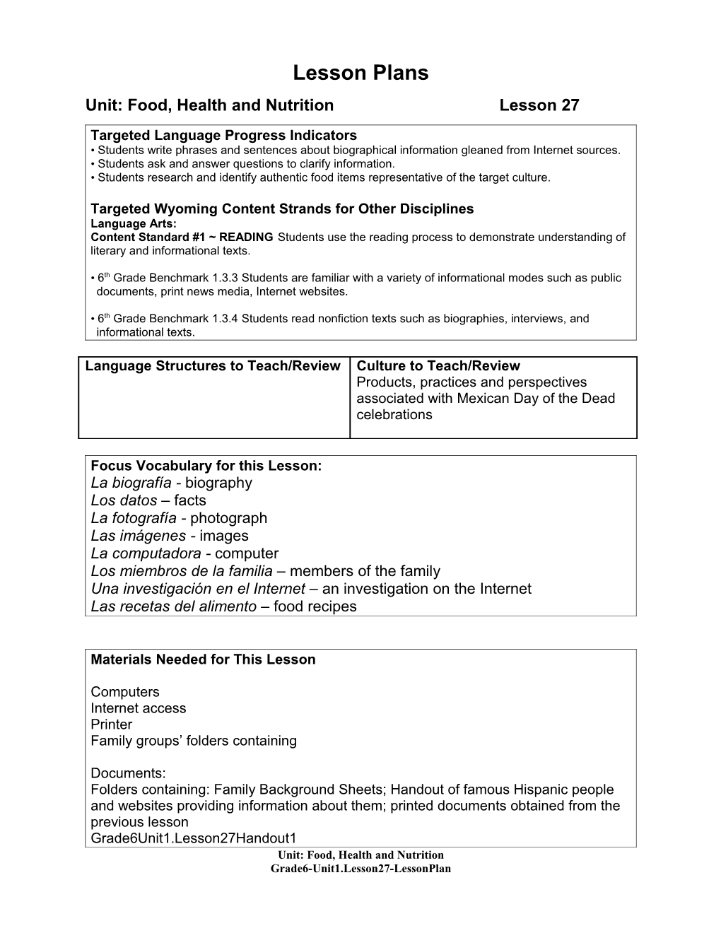 Targeted Language Progress Indicators s1