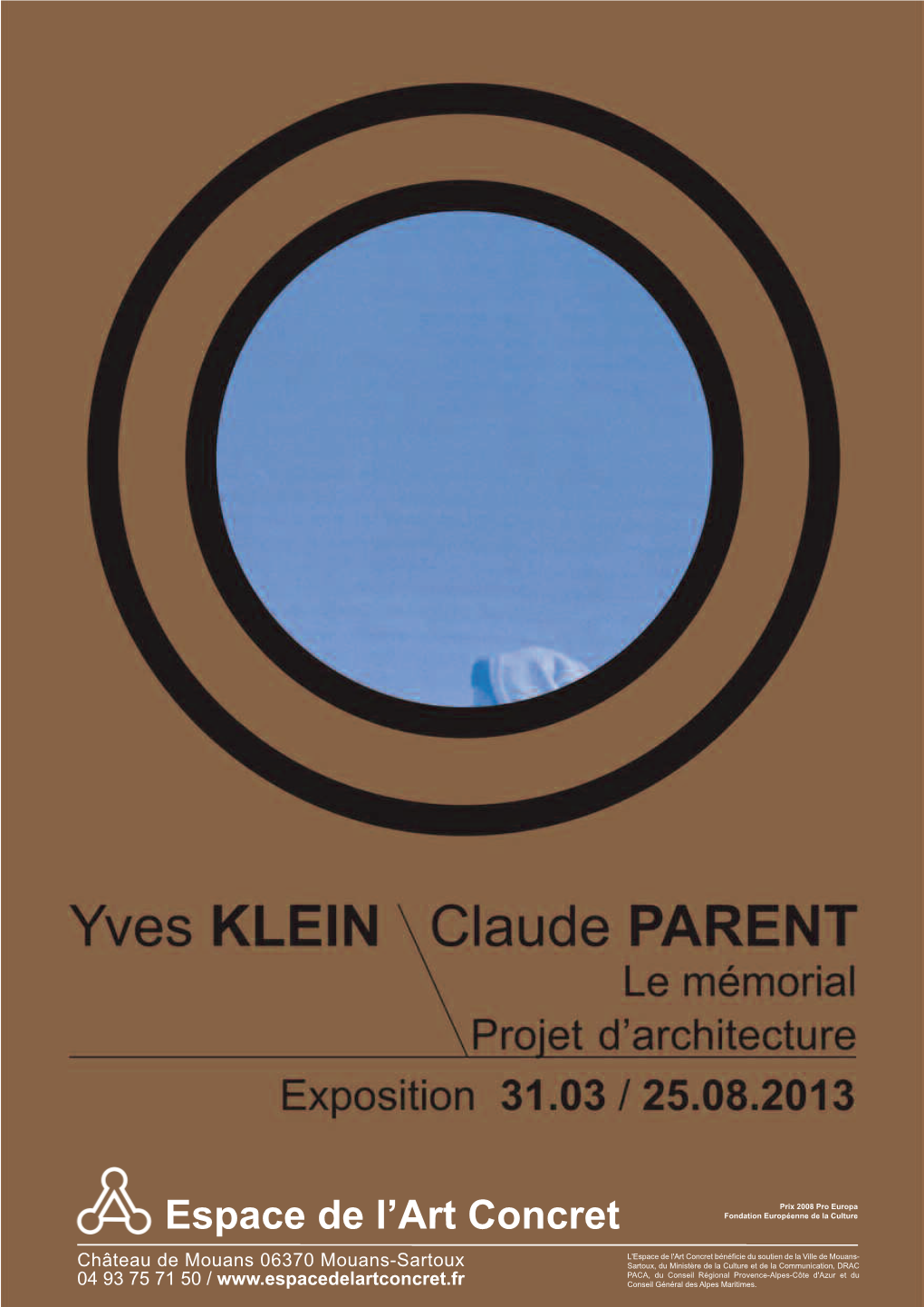 Dossier De Presse • Yves KLEIN Claude PARENT