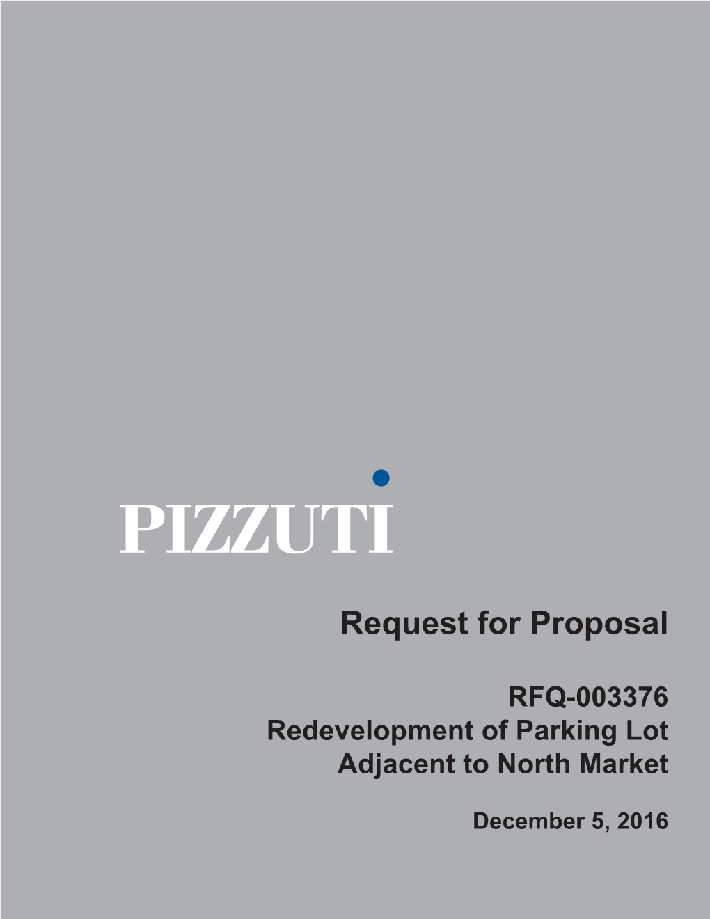 Request for Proposal