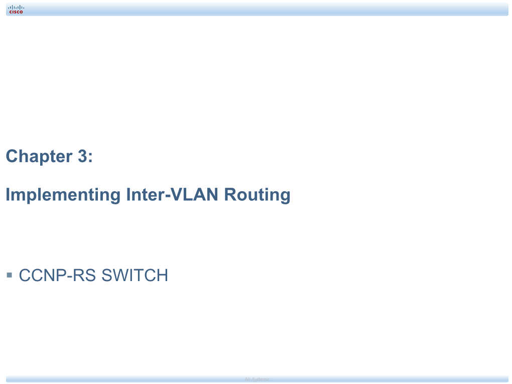 Inter Vlan Routing and DHCP -..::Ipcompro