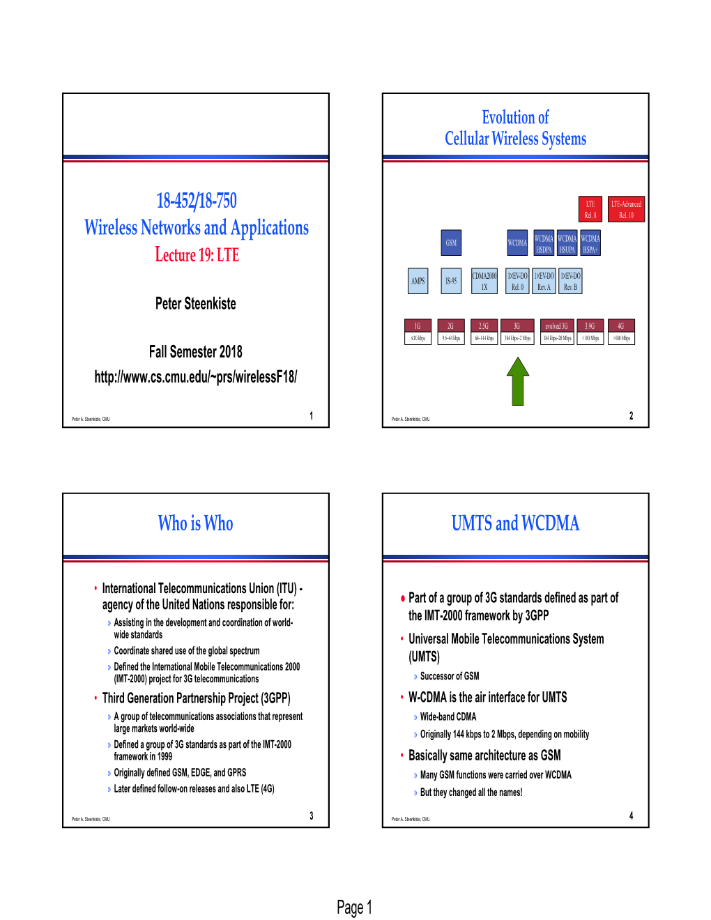 Cellular Wireless Systems