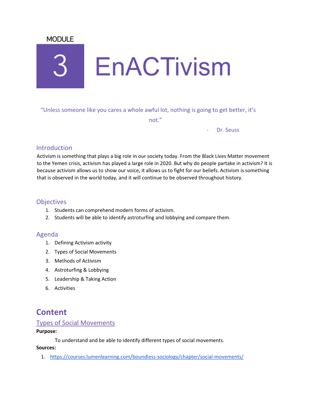 03. Enactivism