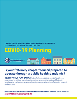COVID-19 Planning