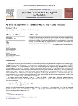 Journal of Computational and Applied Mathematics 225 (2009) 338–346