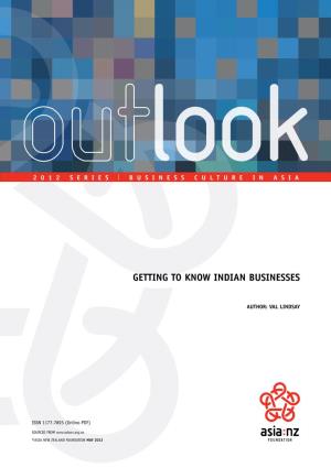 Getting to Know Indian Businesses