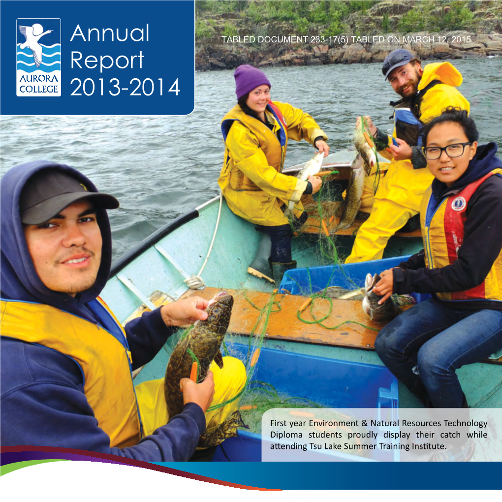 Aurora College Annual Report 2013-2014