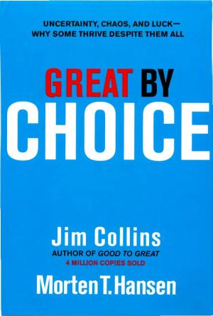 Great by Choice Γçô Thriving in Uncertainty.Pdf