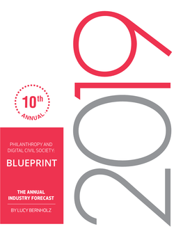 Blueprint Digital Civilsociety: Industry Forecast Philanthropy and by Lucy Bernholz