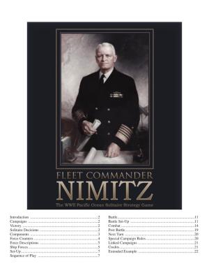 Nimitz Rulebook