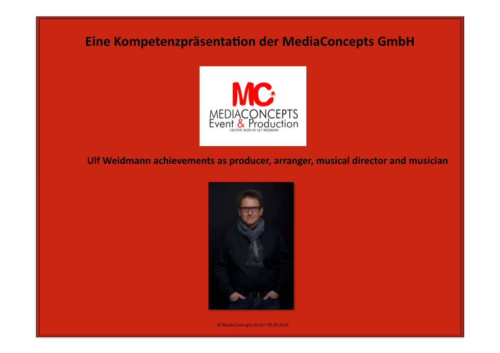 Bio Produzent Ulf Weidmann