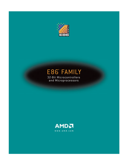 AMD E86 Family Brochure