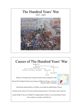 Hundred Years' War Presentation