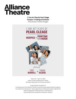 2 One Act Plays by Pearl Cleage Hospice + Pointing at the Moon Directed by Timothy Douglas