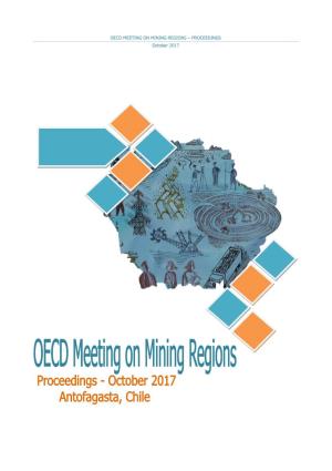OECD MEETING on MINING REGIONS – PROCEEDINGS October 2017