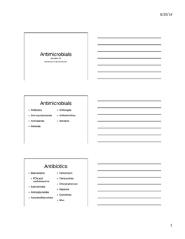 1.10.1 Antimicrobials Lapoint.Pptx