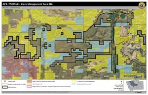 APR- PN RANCH Block Management Area #16 BMA Rules - See Reverse Page