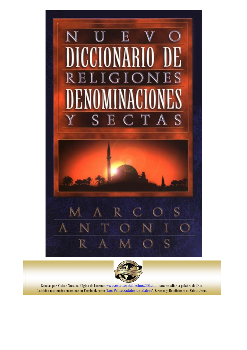 Nuevo Diccionario De Religiones, Denominaciones Y Sectas