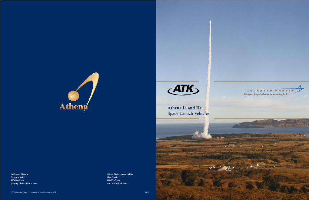 Athena Ic and Iic Space Launch Vehicles