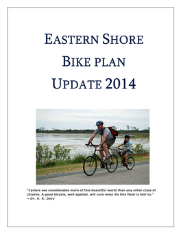 Eastern Shore Bike Plan Update 2014