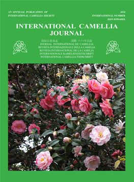 International Camellia Journal 2010 No