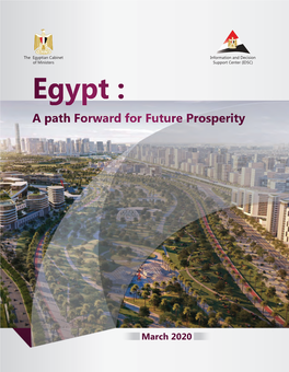 Egypt : a Path Forward for Future Prosperity