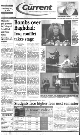 February 17, 2003 Your Source for Campus News and Information ISSUE 1077