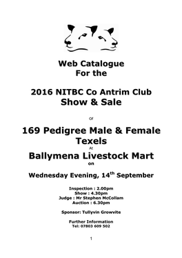Ballymena Livestock Mart On