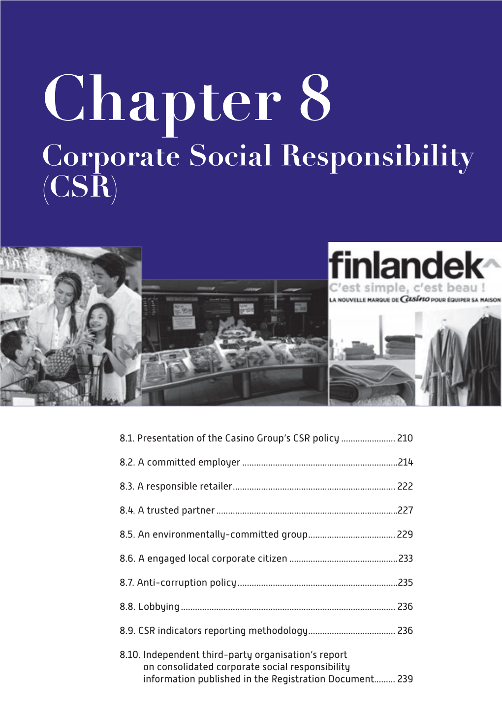 Corporate Social Responsibility (CSR)