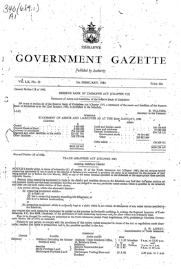 |GOVERNMENT GAZETTE 3 4 Published by Autbority a ~