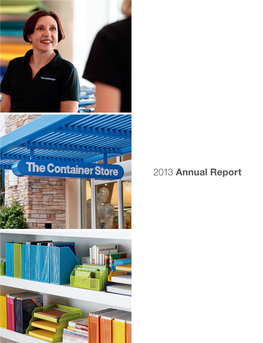 The Container Store 2013 Annual.Pdf