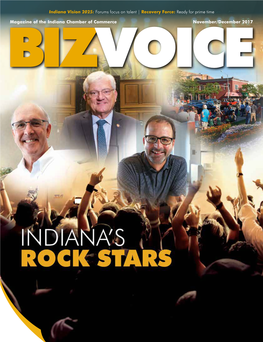 Magazine of the Indiana Chamber of Commerce November/December 2017