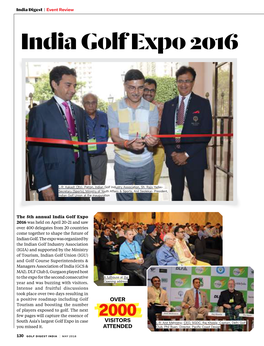 India Golf Expo 2016