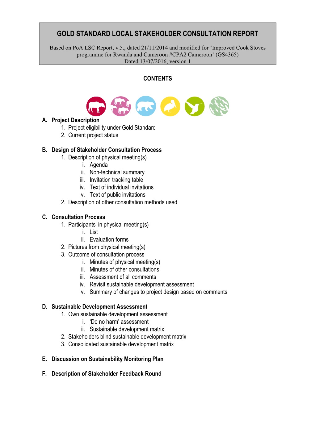 Clean Development Mechanism Project Design Document