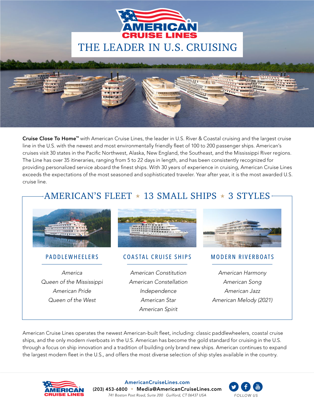 The Leader in U.S. Cruising