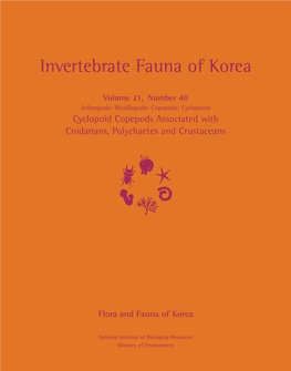 Invertebrate Fauna of Korea of Fauna Invertebrate