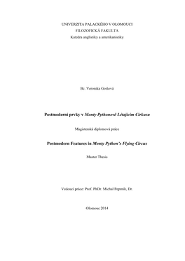 MA Thesis Veronika Goišová