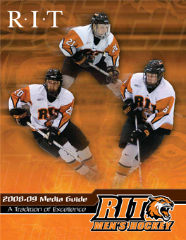 2008-09 Media Guide a Tradition of Excellence TIGERSTIGERS Givegive Backback