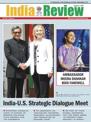 India-U.S. Strategic Dialogue Meet